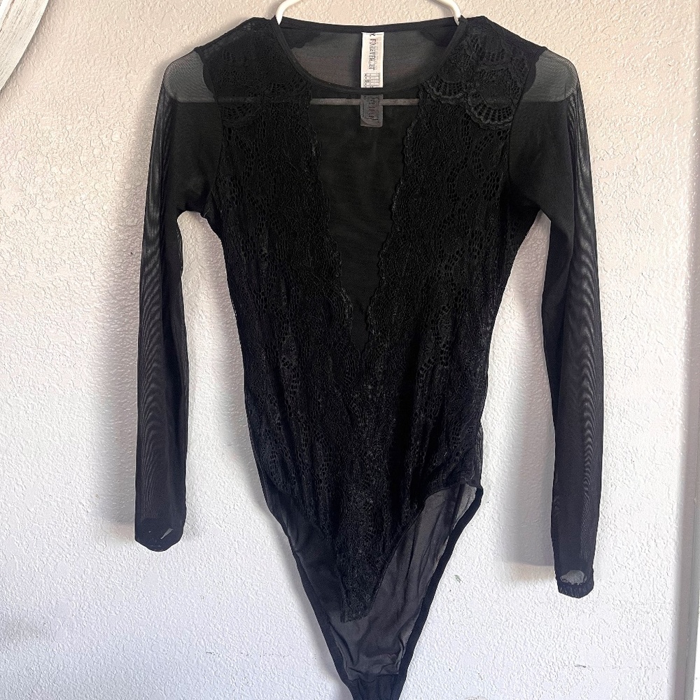Small Bodysuit Lingerie Clubbing Top